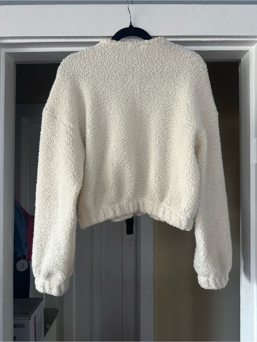 LESET Cream Mica Button-Up Jacket - Picture 4 of 4
